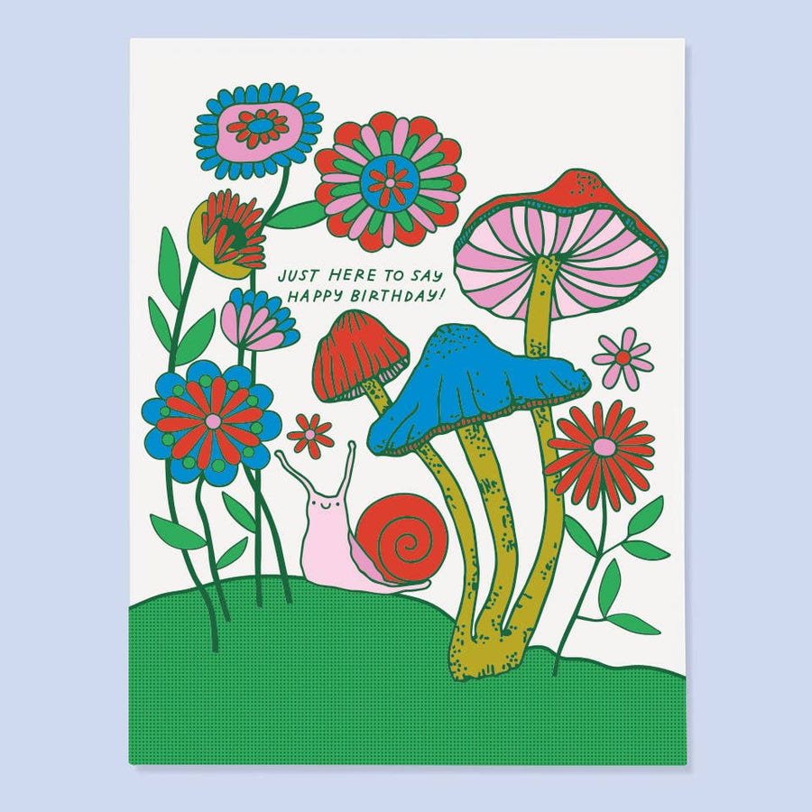 The Good Twin Cards Snail Bday Card