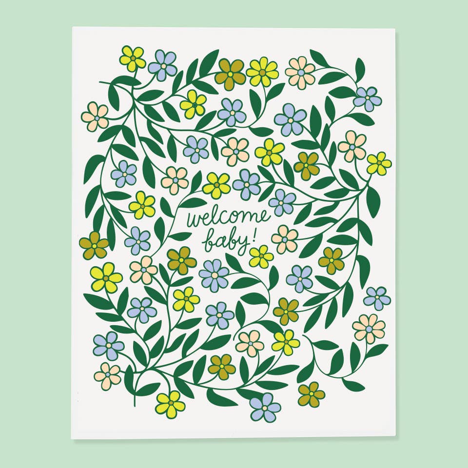 The Good Twin Cards Welcome Baby Card