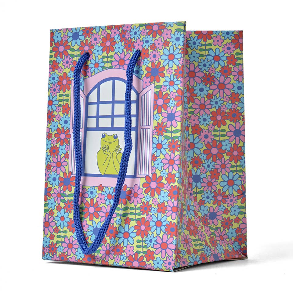 The Good Twin Party Mini Froggy Window Gift Bag