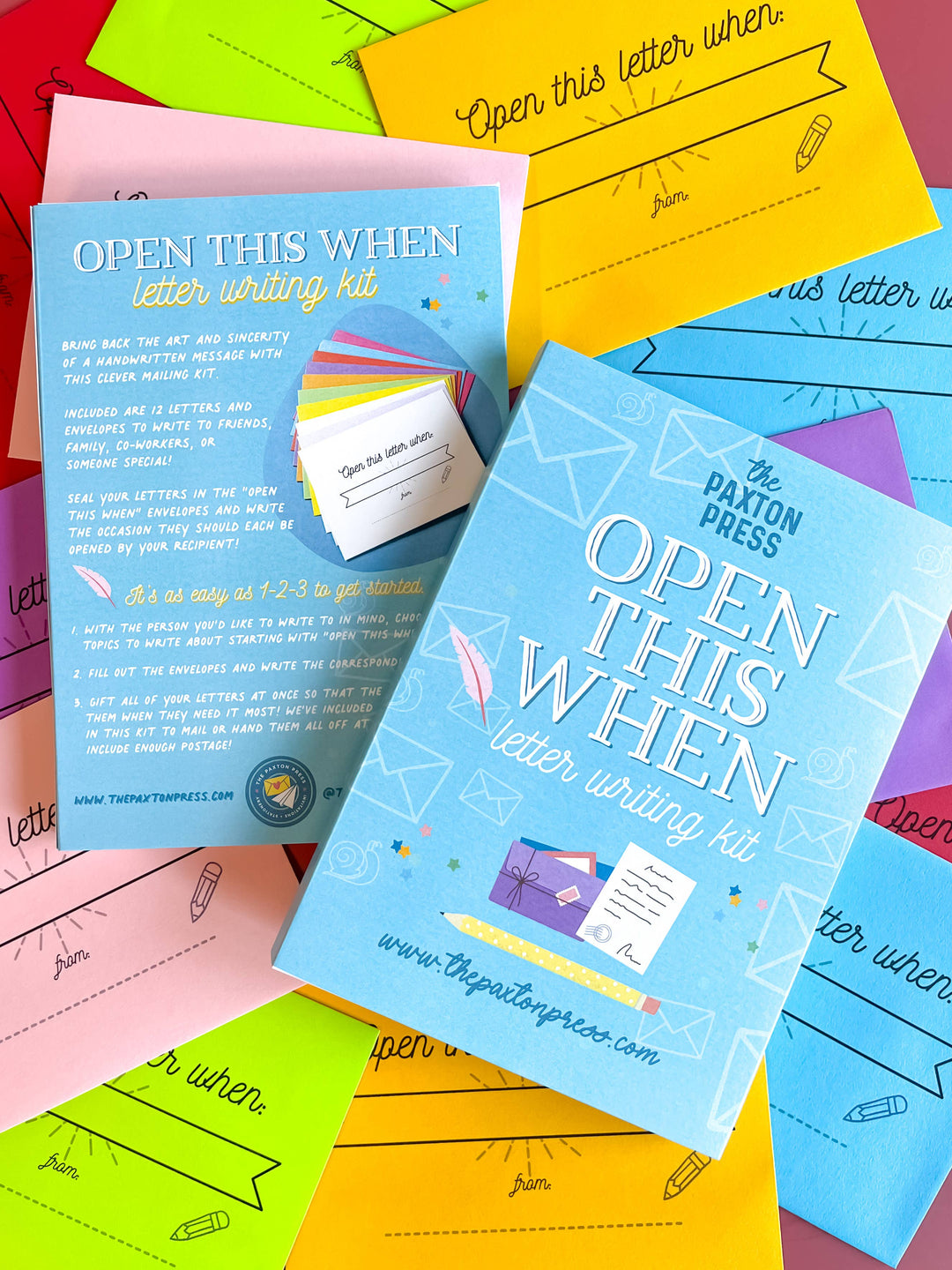 Open This When Letter Writing Kit