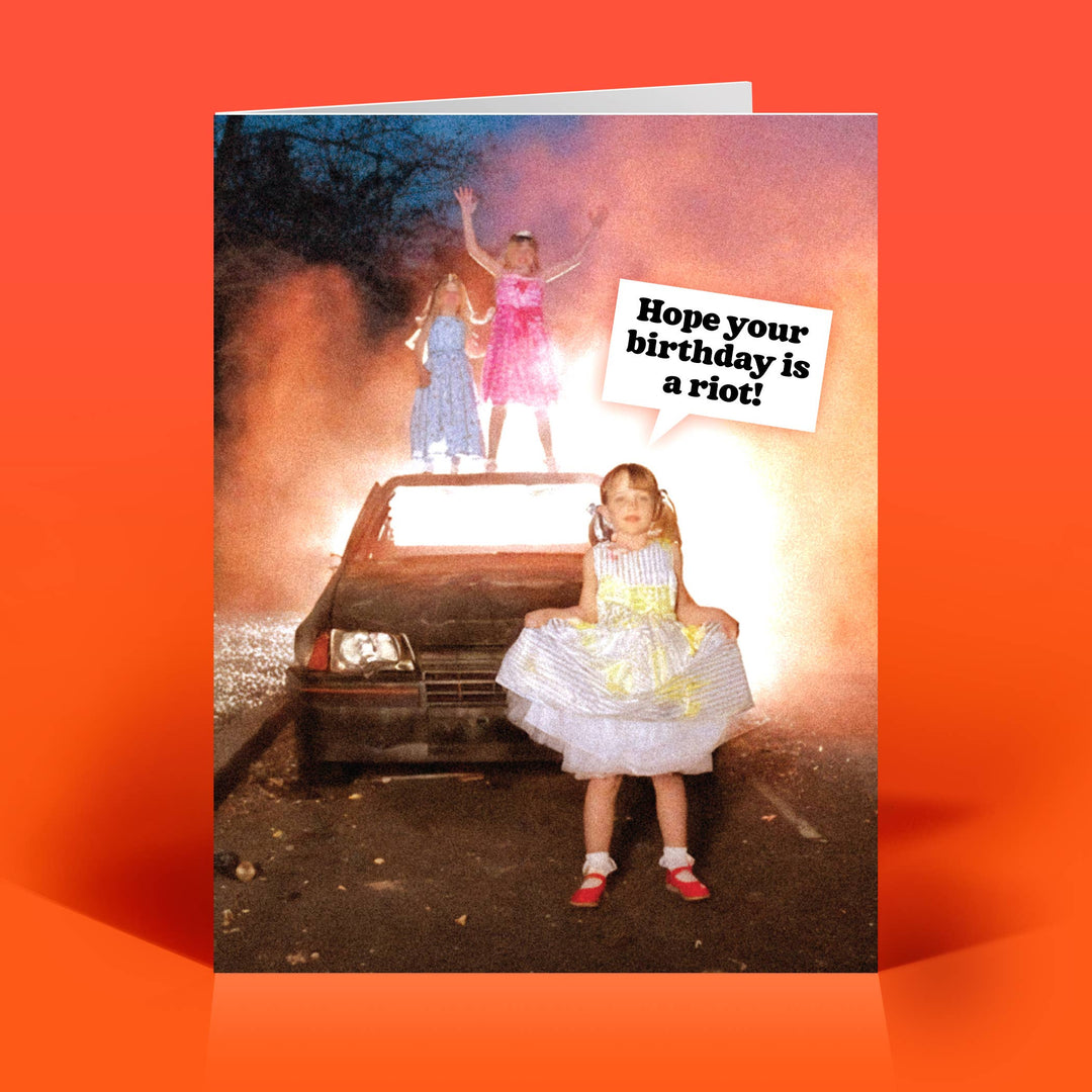 The Raccoon Society Cards Birthday Riot Birthday Card