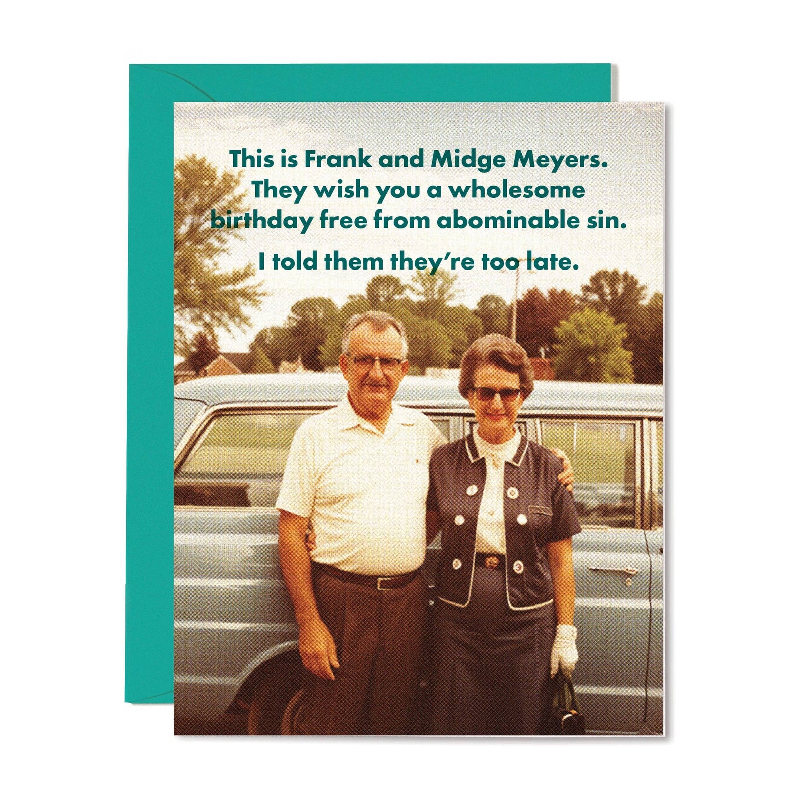 The Raccoon Society Cards Frank and Midge Birthday