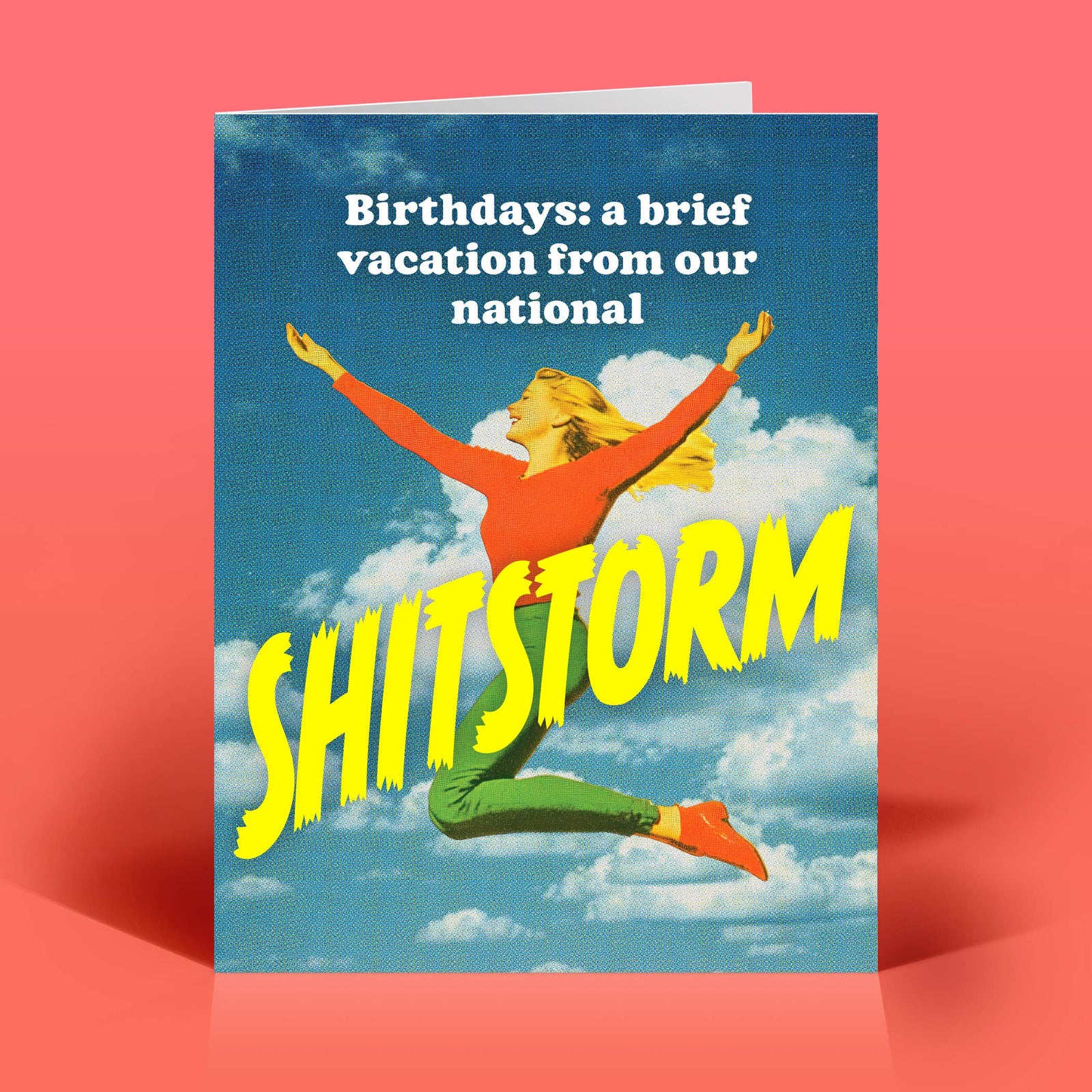 The Raccoon Society Cards National Shitstorm Birthday Card