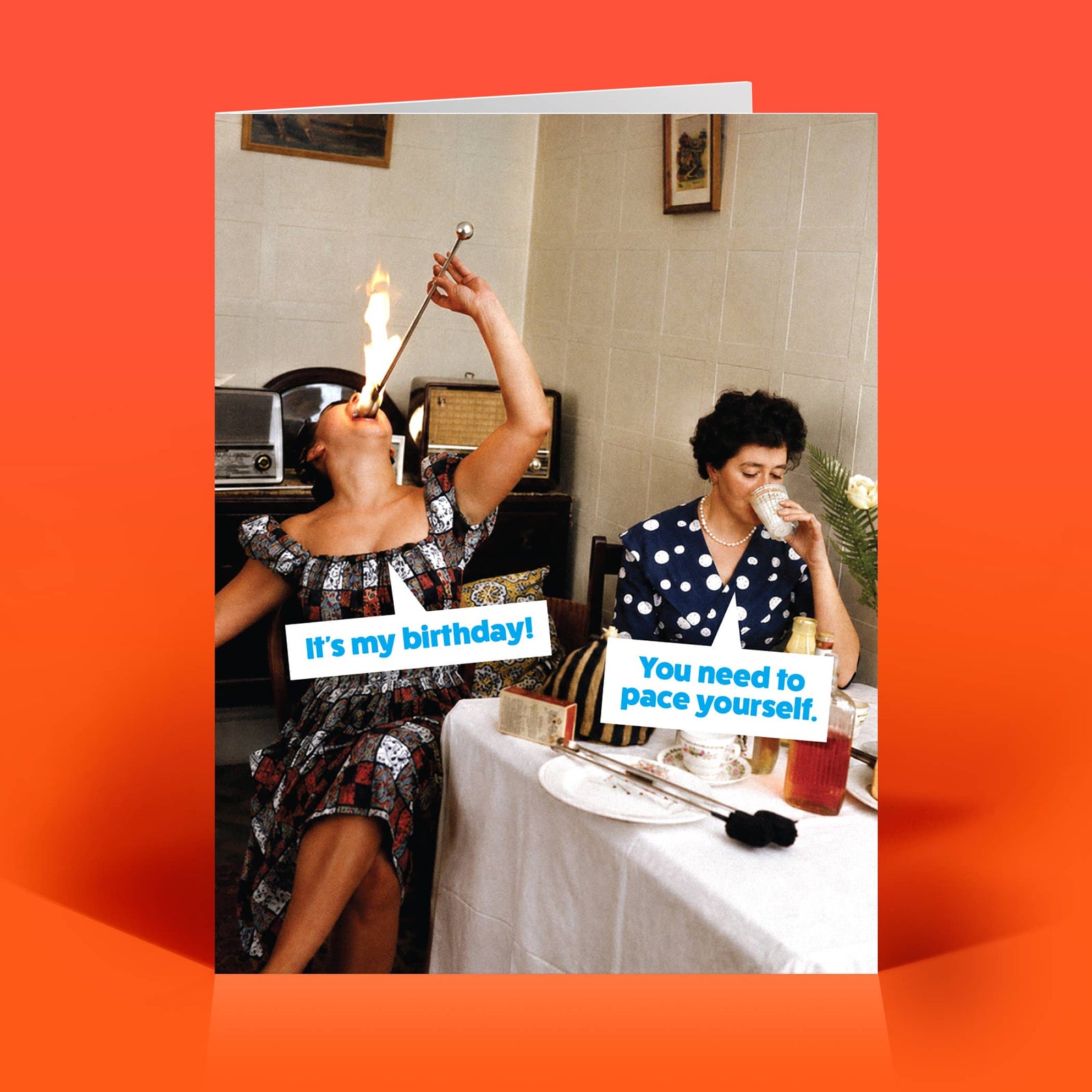 The Raccoon Society Cards Pace Yourself Birthday Card