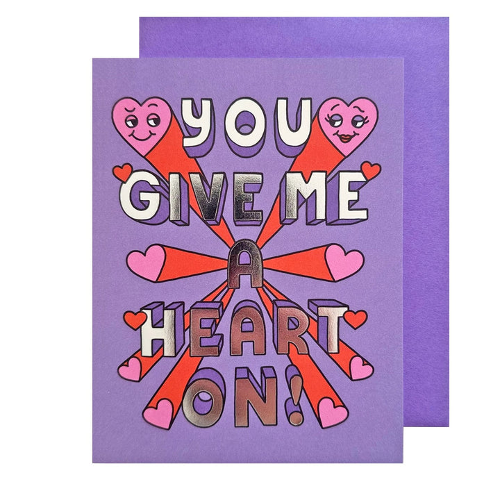 The Social Type Card Heart On Valentine's Day Card