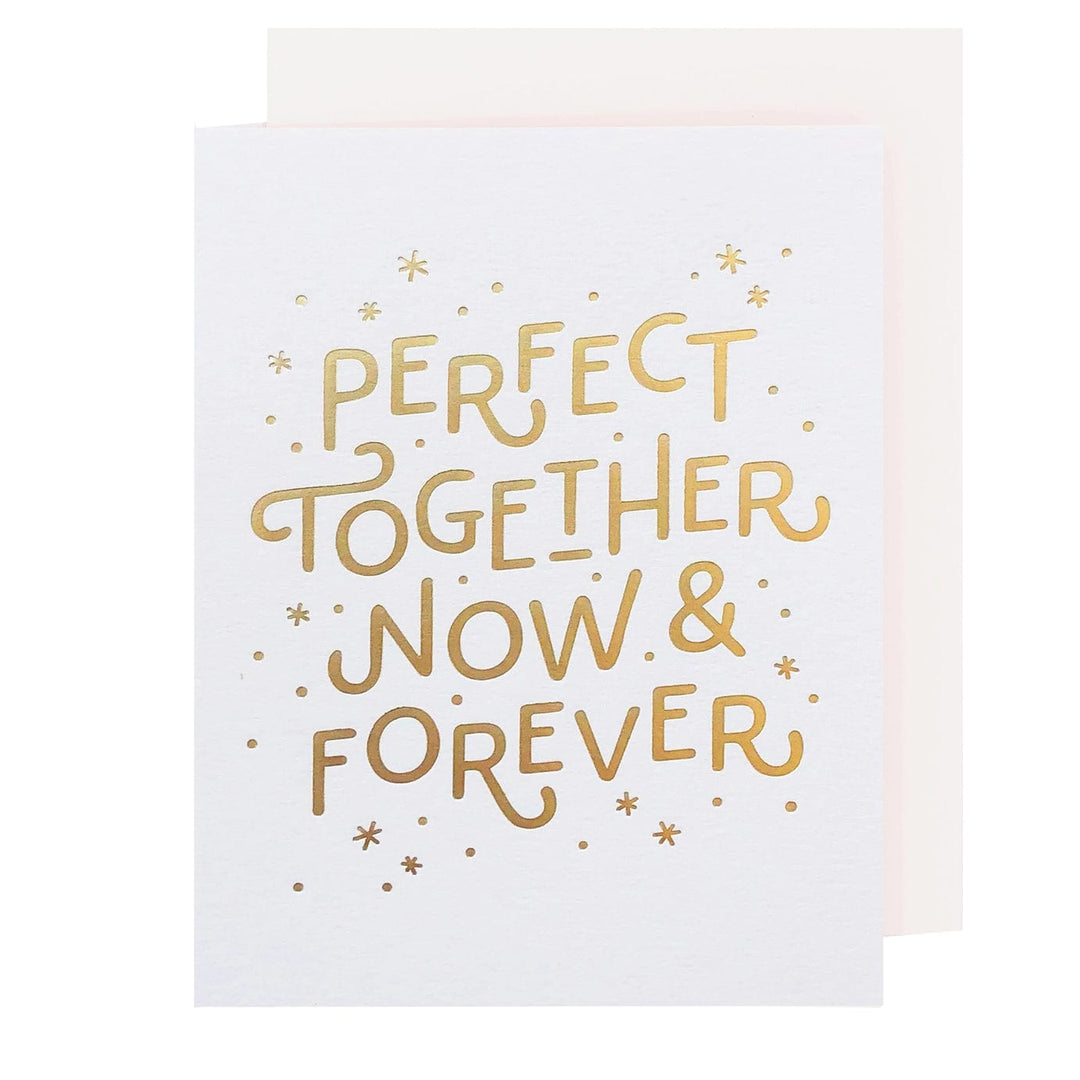 The Social Type Card Perfect Forever Wedding Card