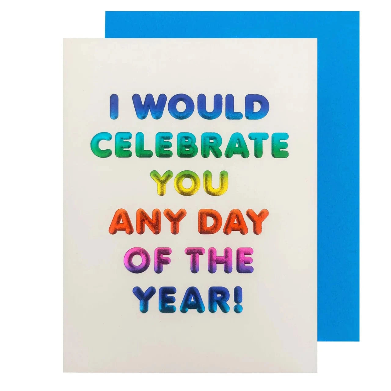 The Social Type Cards Celebrate You Birthday Card