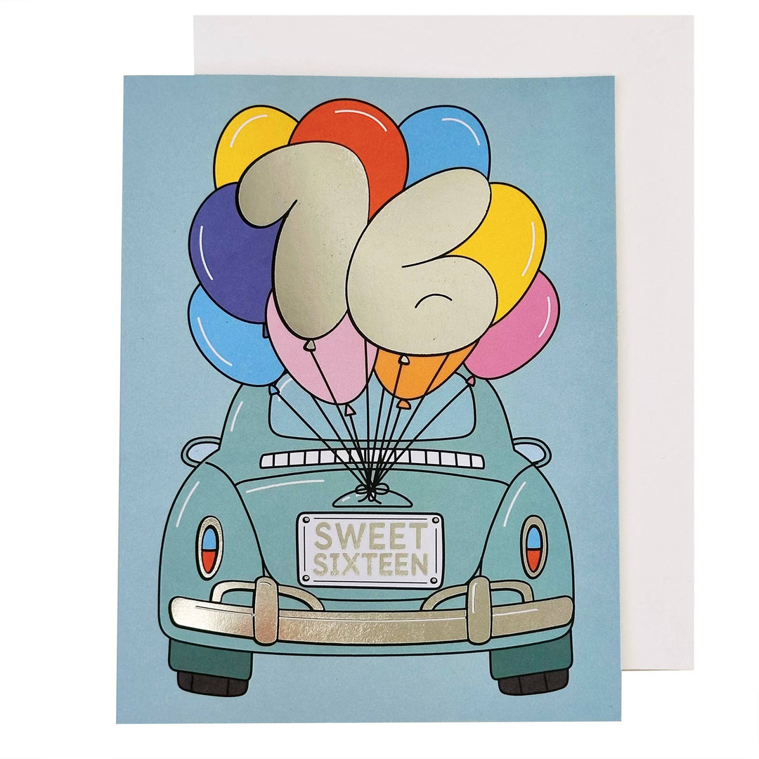 The Social Type Cards Sweet Sixteen Bug Birthday Card