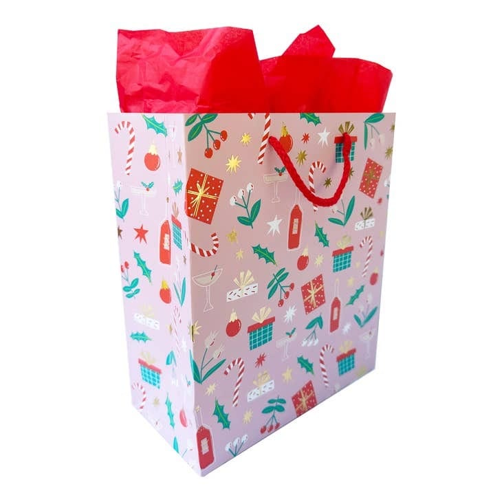 The Social Type Gift Bags Deck The Halls Gift Bag