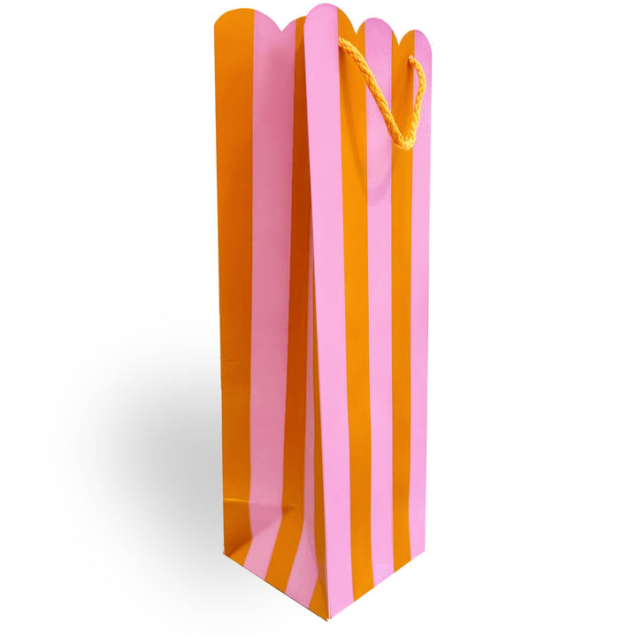 The Social Type Party Citrus Scallop Wine Gift Bag