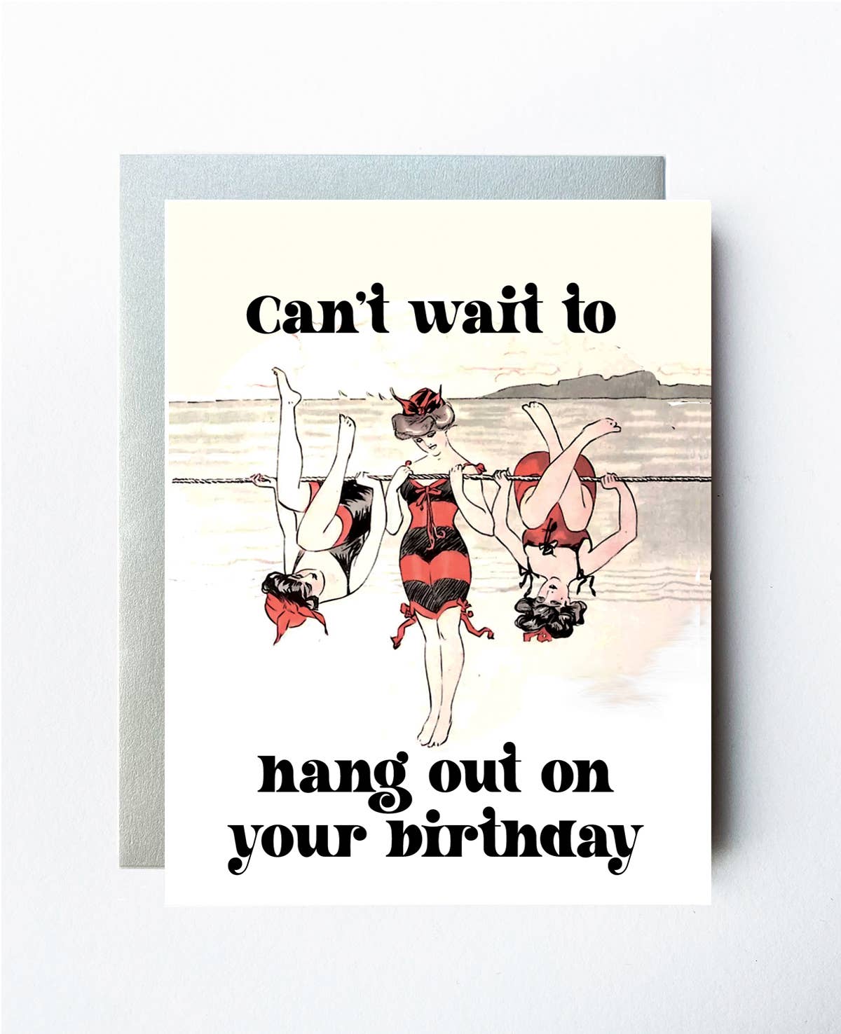 The Twentieth Cards Hang Out Art Deco Birthday Card