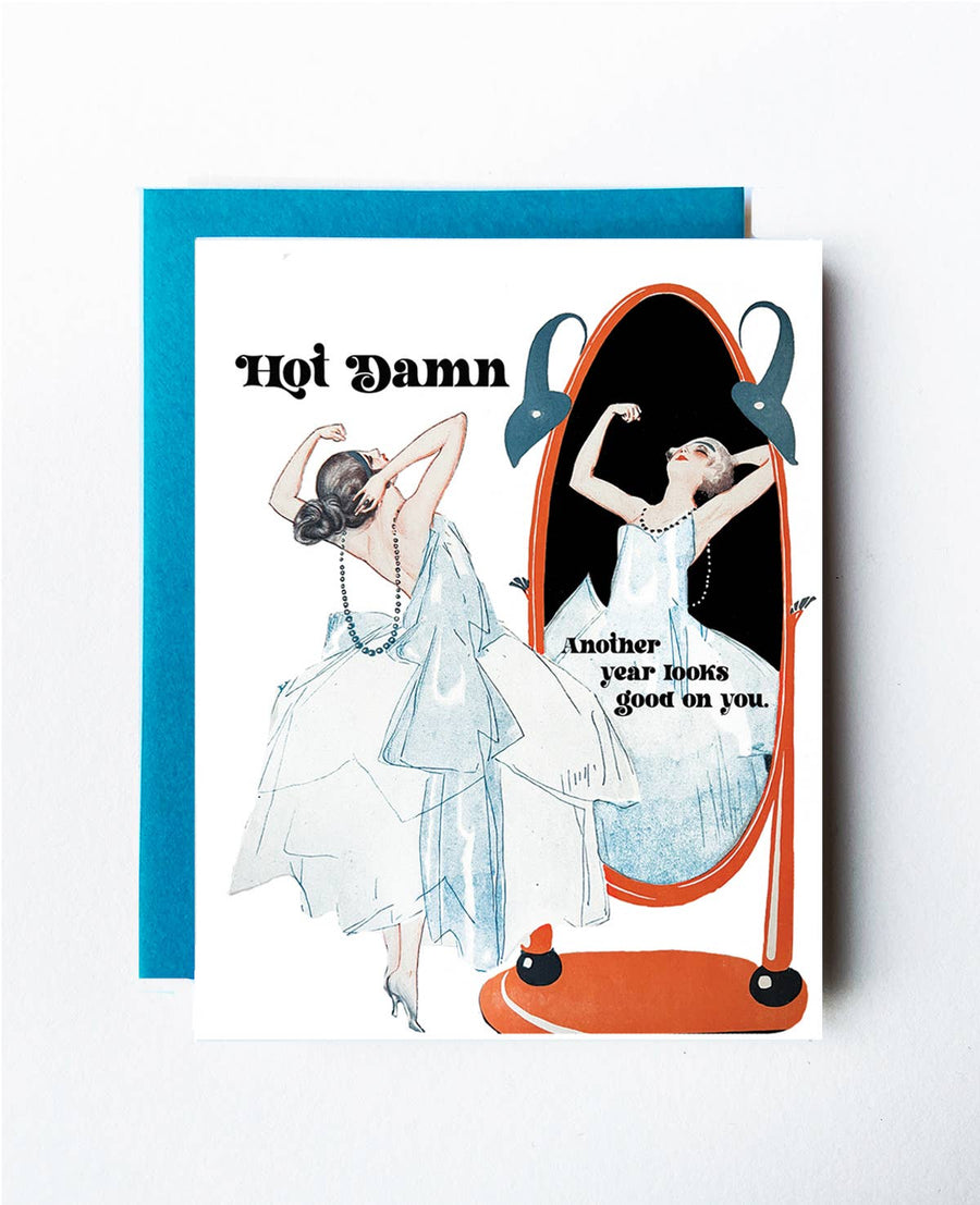 The Twentieth Cards Hot Damn Birthday Card