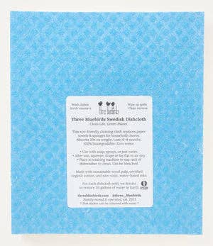 Three Bluebirds Swedish Dishcloths Home Snowflakes Swedish Dishcloth