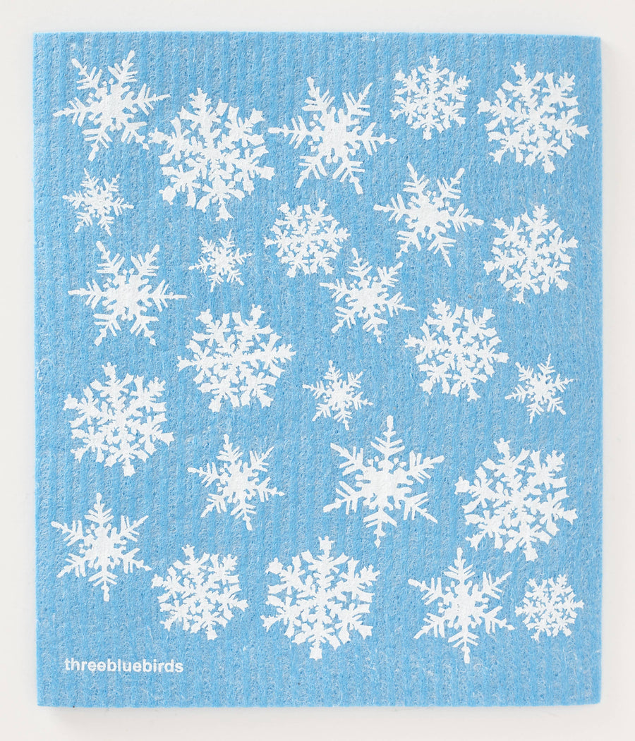 Three Bluebirds Swedish Dishcloths Home Snowflakes Swedish Dishcloth
