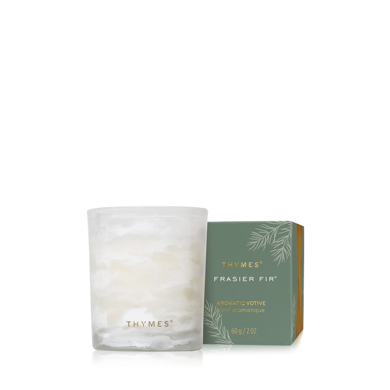 Thymes Gifts Frasier Fir Tidings Boxed Votive 2oz