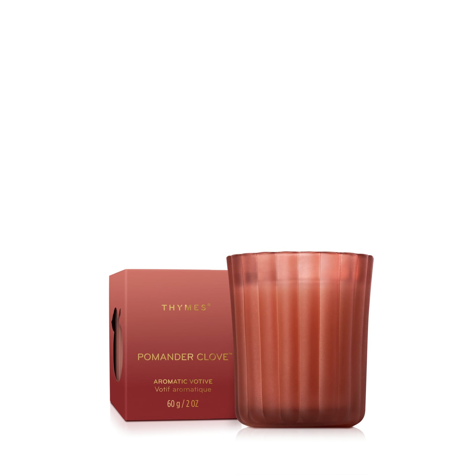 Thymes Gifts Pomander Clove Boxed Votive Candle