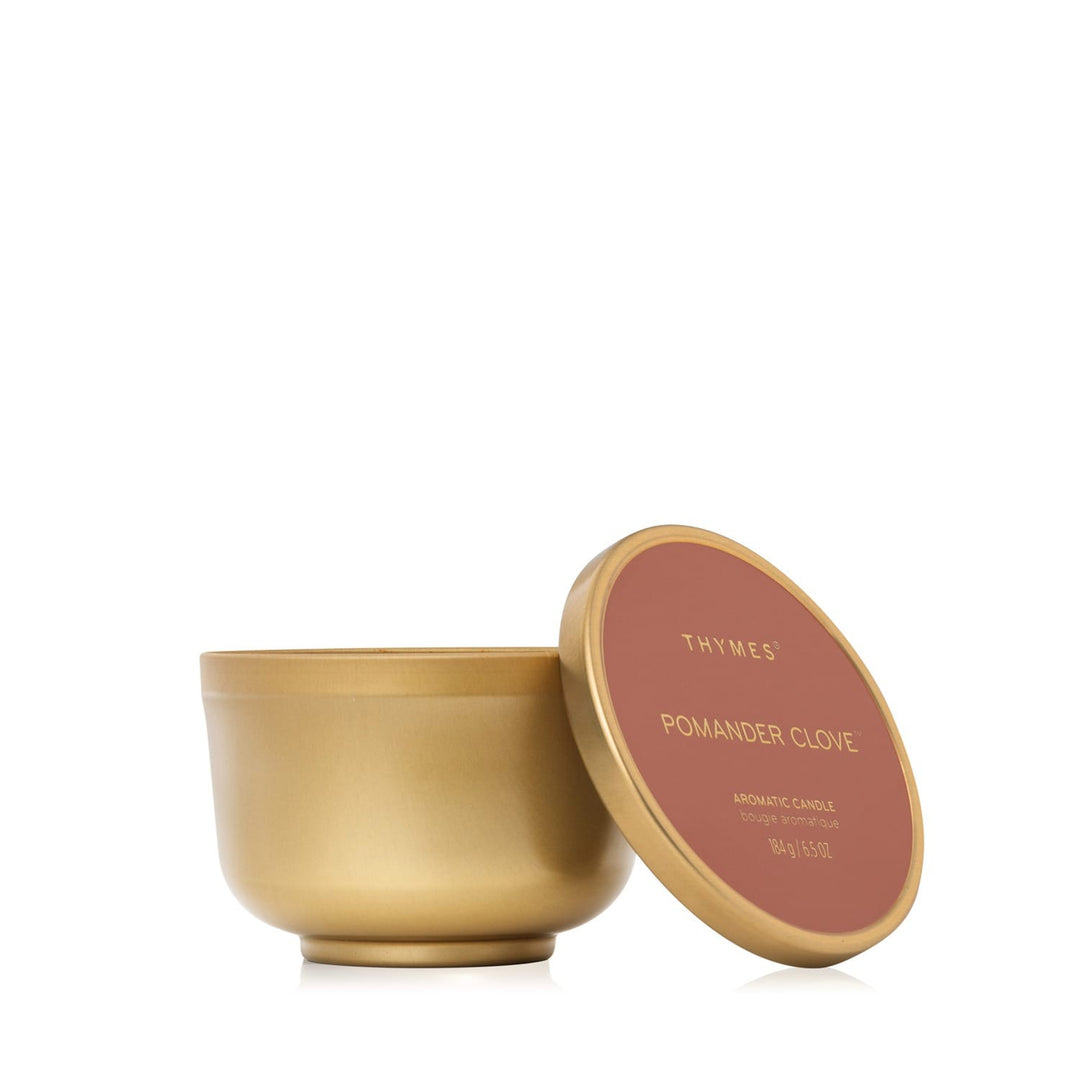Thymes Gifts Pomander Clove Universal Tin Candle 6.5oz