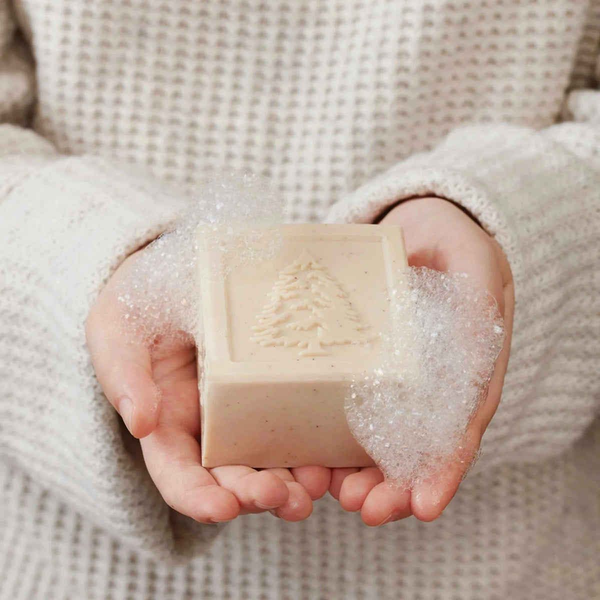 Thymes Holiday Frasier Fir Bar Soap & Dish Set