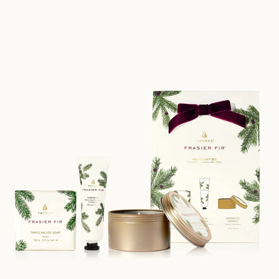 Thymes Holiday Frasier Fir Novelty Holiday Gift Set