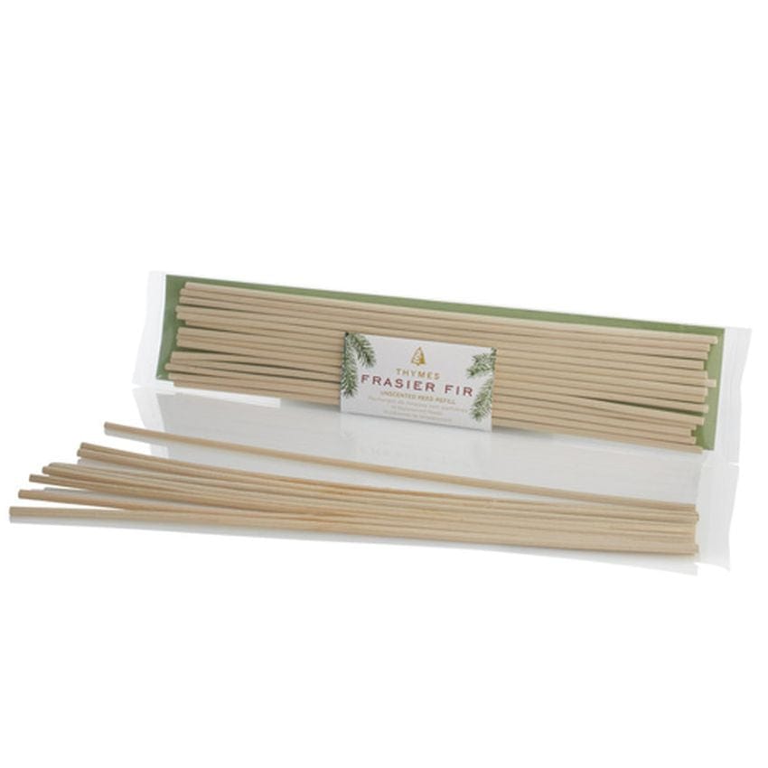 Thymes Holiday Unscented Reed Refill, Natural