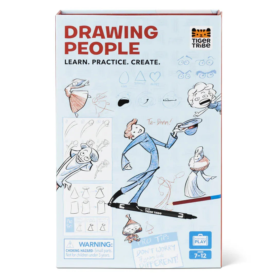 Tiger Tribe Activity Kit Drawing People - Learn. Practice. Create | Tiger Tribe
