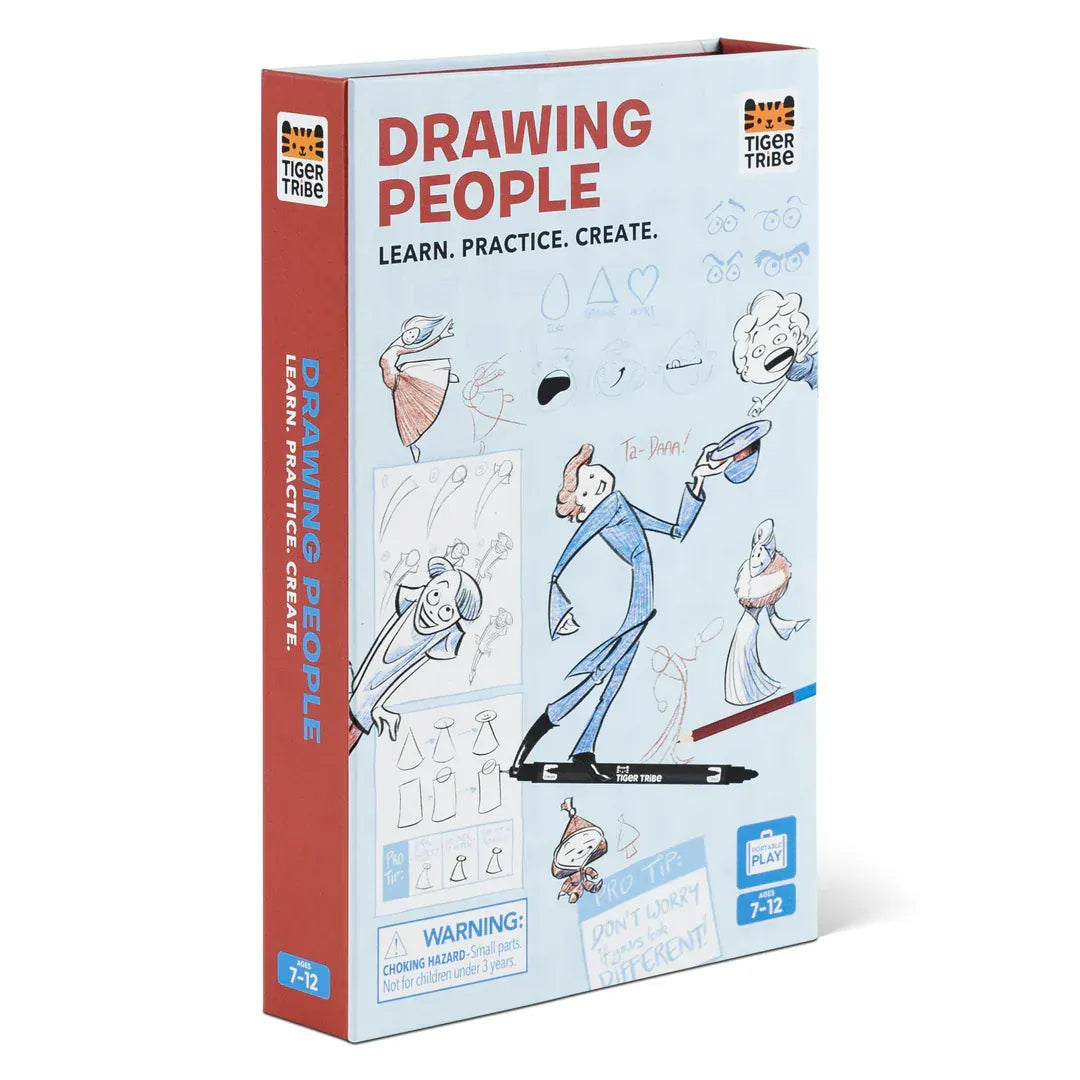 Tiger Tribe Activity Kit Drawing People - Learn. Practice. Create | Tiger Tribe