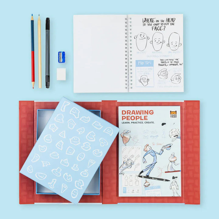Tiger Tribe Activity Kit Drawing People - Learn. Practice. Create | Tiger Tribe