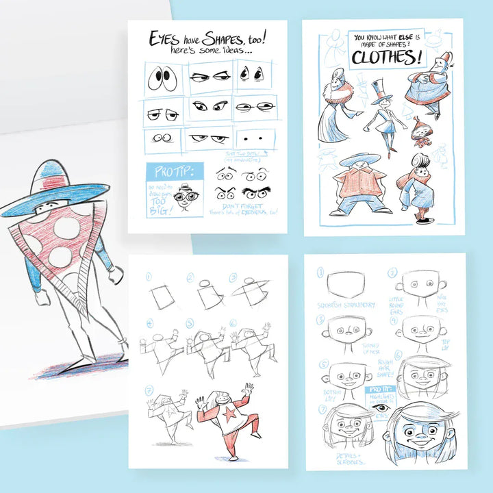 Tiger Tribe Activity Kit Drawing People - Learn. Practice. Create | Tiger Tribe