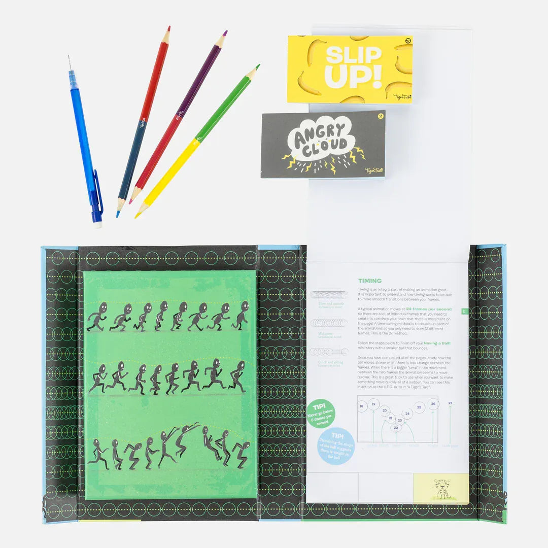 Tiger Tribe Activity Kit Flipbook Kit - Animation Action | Tiger Tribe