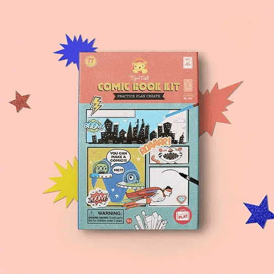 Tiger Tribe Activity Set Comic Book Kit | Tiger Tribe
