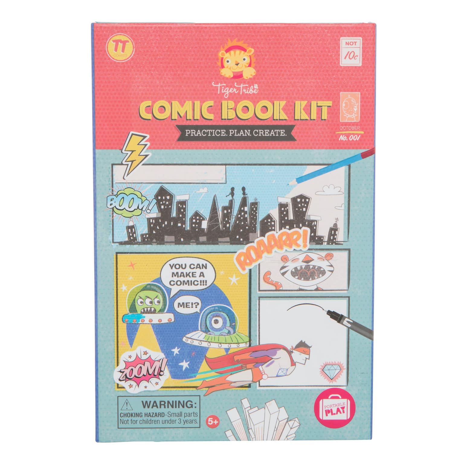 Tiger Tribe Activity Set Comic Book Kit | Tiger Tribe
