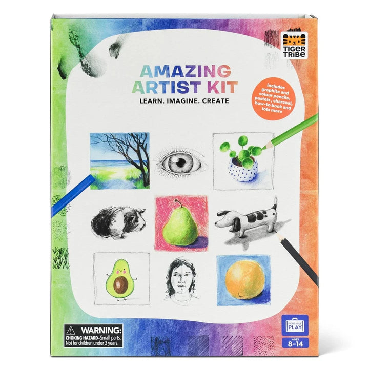 Tiger Tribe Art & Craft Amazing Artist Kit - Learn. Imagine. Create. | Tiger Tribe