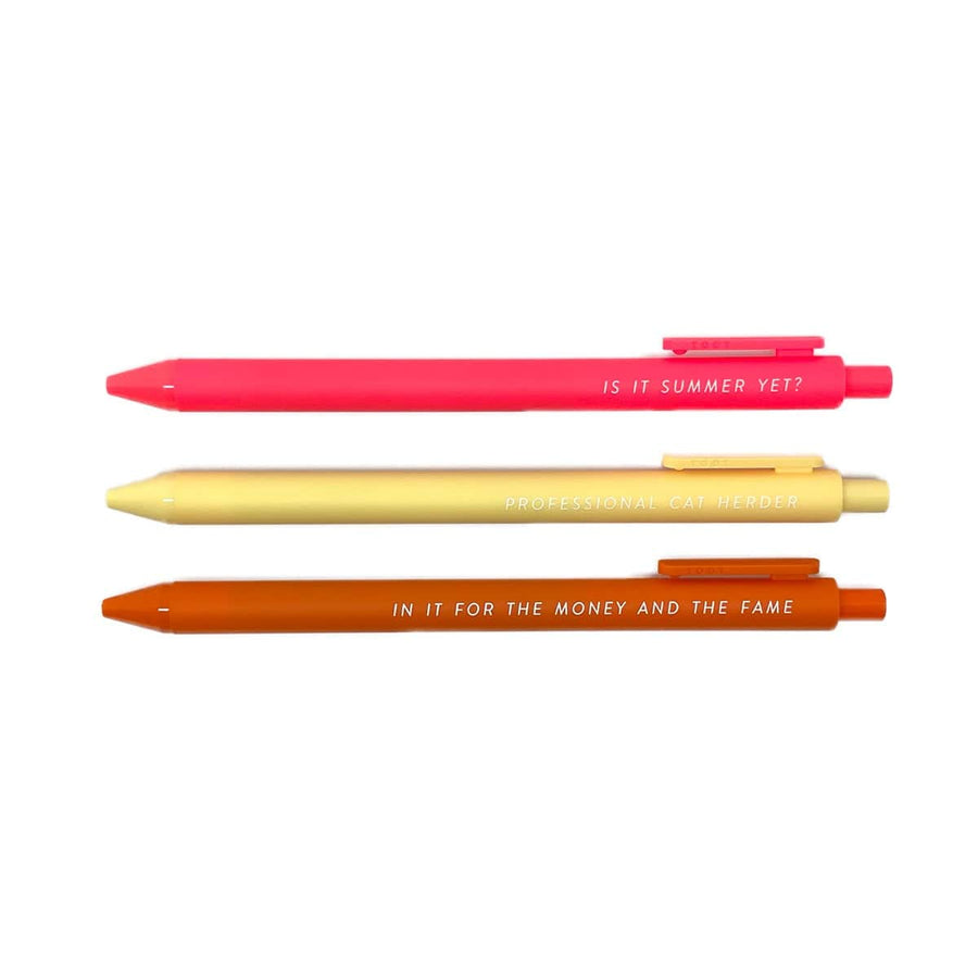 Tiny Hooray Pen Pens for Overworked Teachers