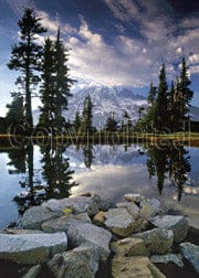 Tom Haseltine Photography Cards Pinnacle Saddle Reflection