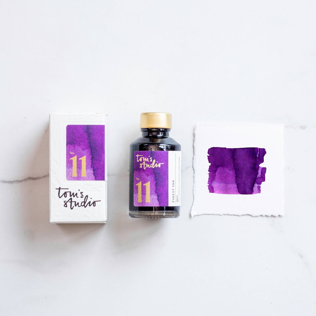 Tom's Studio Paper Fountain Pen Ink - Iris