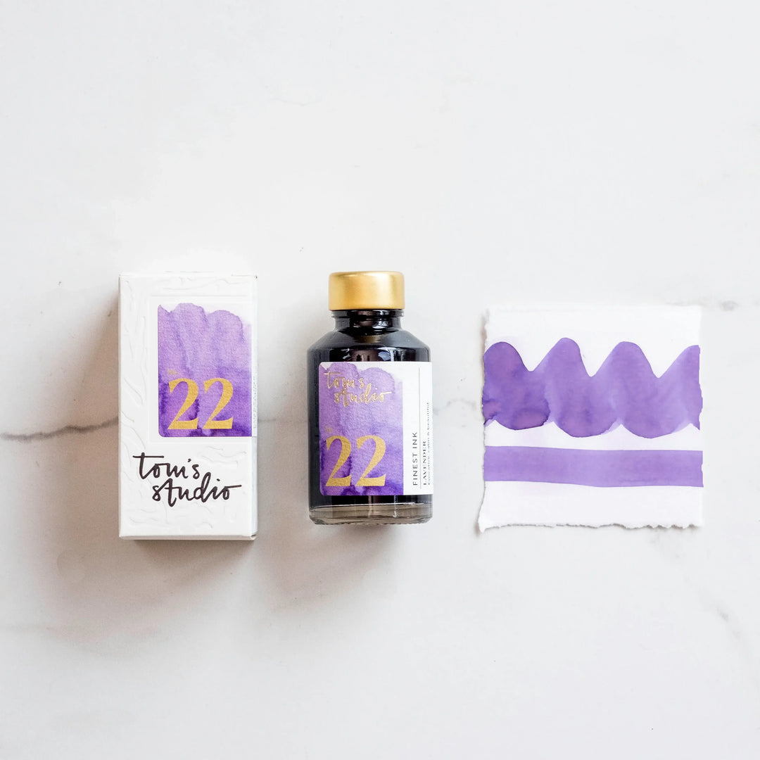 Tom's Studio paper Fountain Pen Ink - Lavender