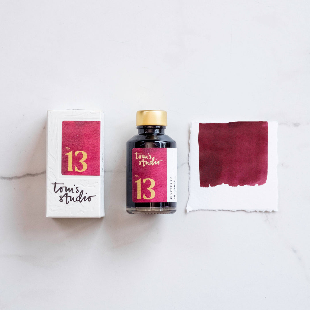 Tom's Studio Paper Fountain Pen Ink - Mulberry