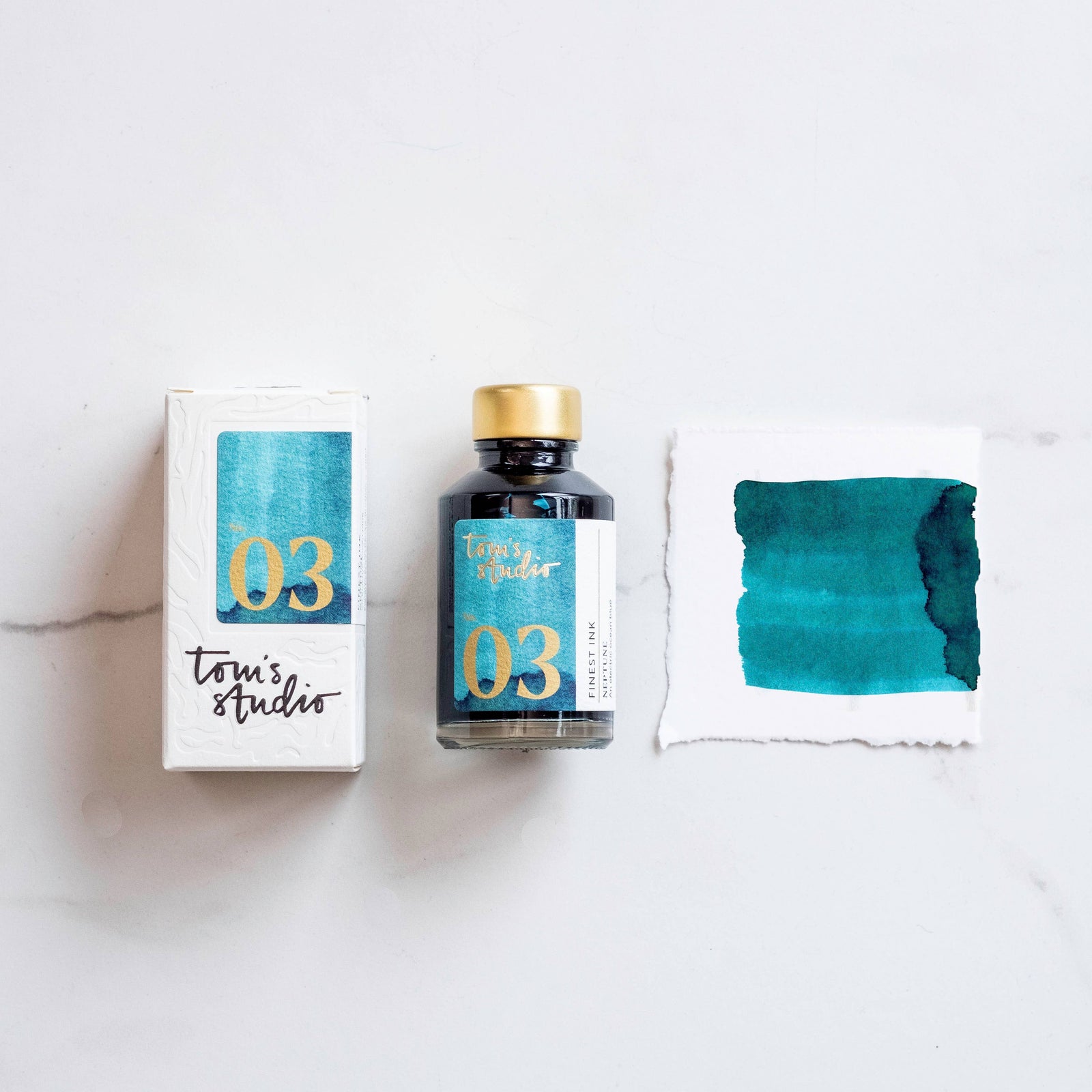 Tom's Studio paper Fountain Pen Ink - Neptune
