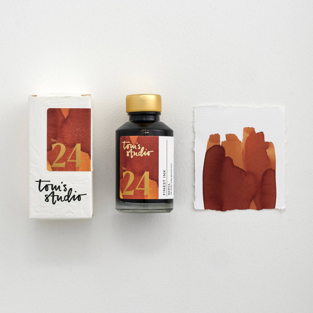 Tom's Studio paper Fountain Pen Ink - Sepia