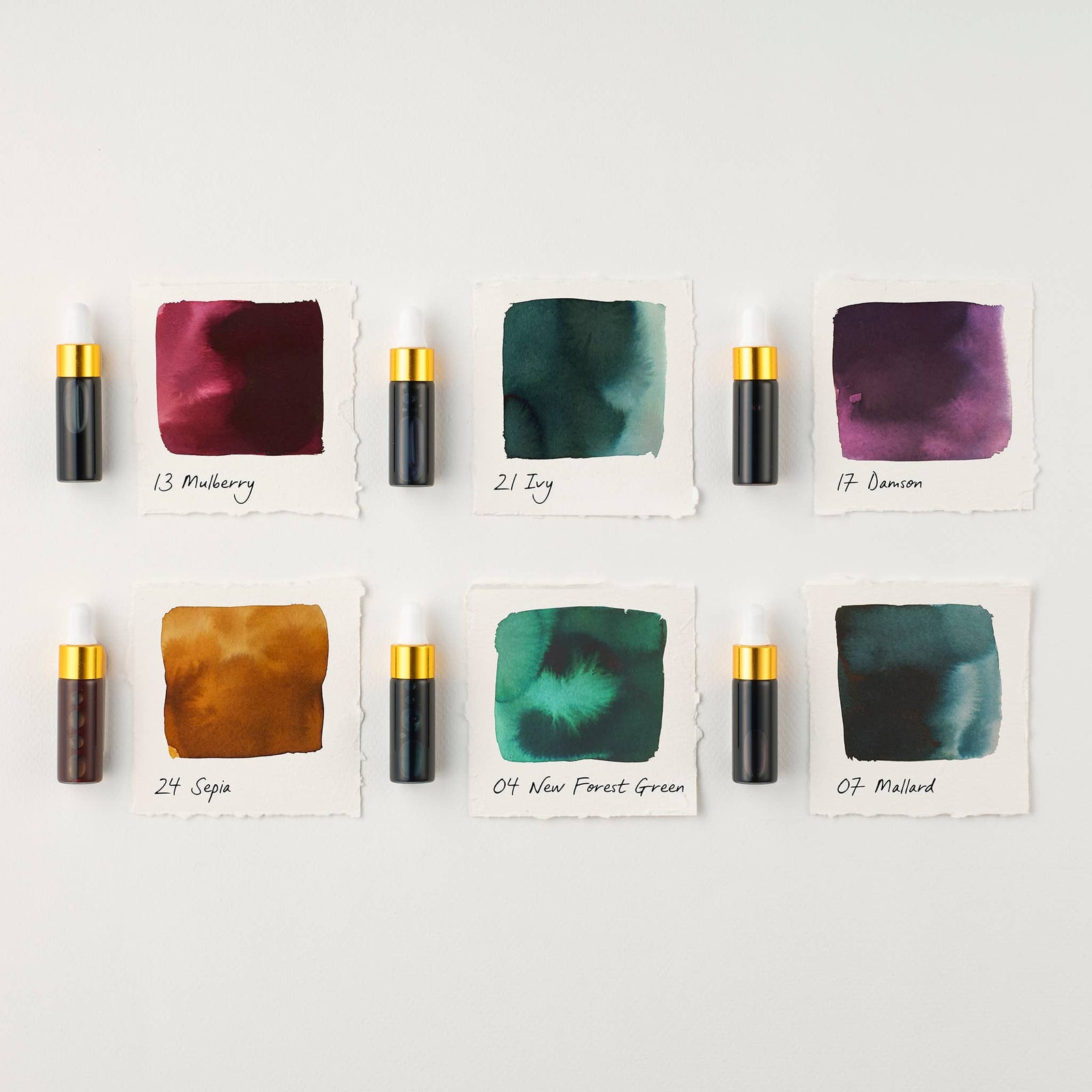 Tom's Studio Paper Mini Ink Collection - Botanical