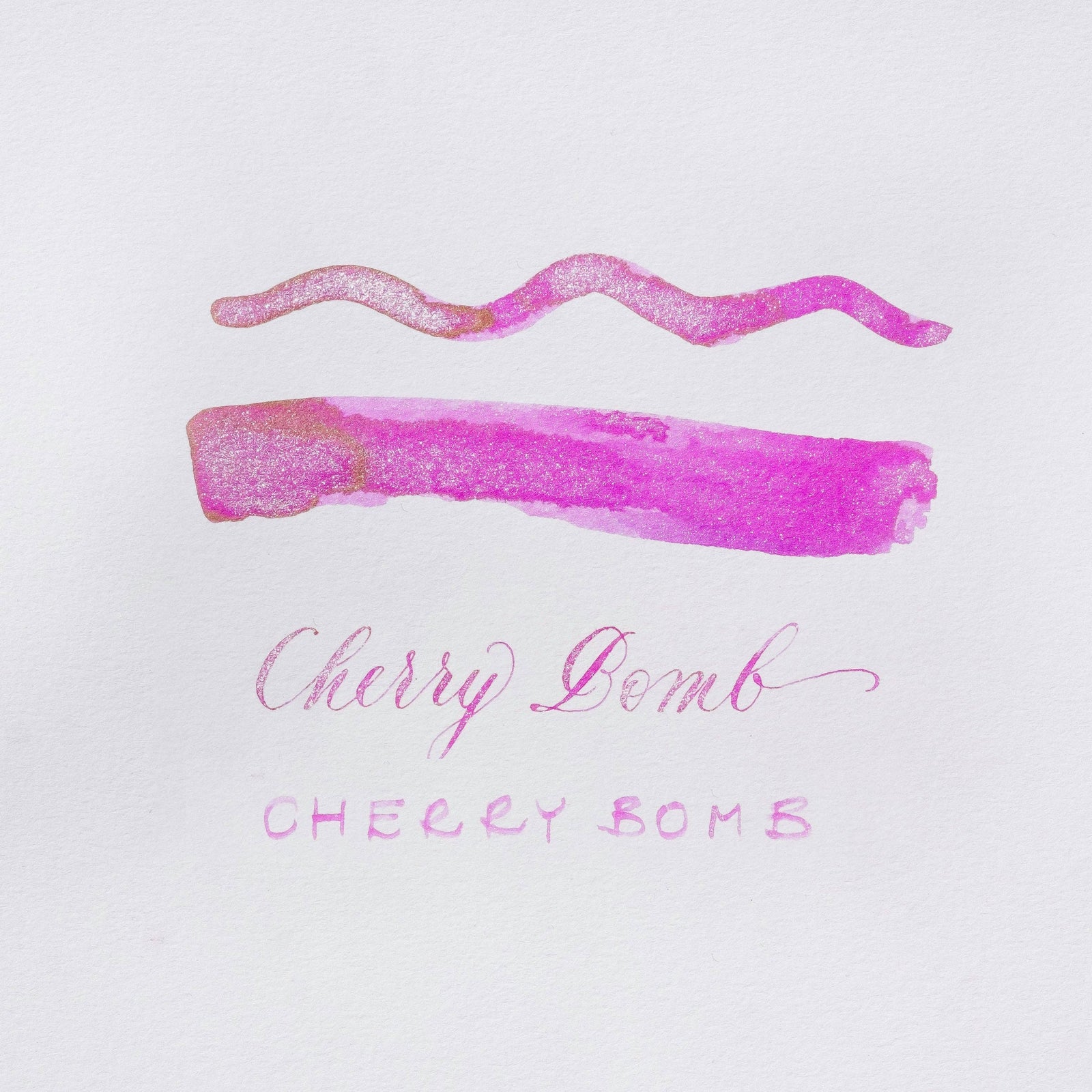 Tom's Studio Paper Shimmer Ink - Cherry Bomb