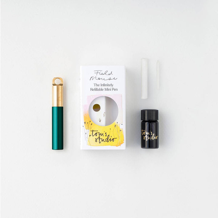 Tom's Studio Paper The Field Mouse – Refillable Travel Pen