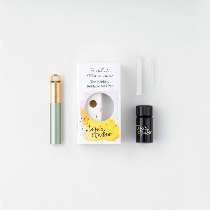 Tom's Studio Paper The Field Mouse – Refillable Travel Pen
