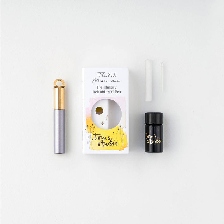 Tom's Studio Paper The Field Mouse – Refillable Travel Pen
