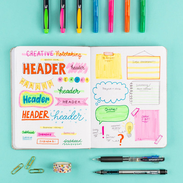 Tombow paper Creative Notetaking Kit
