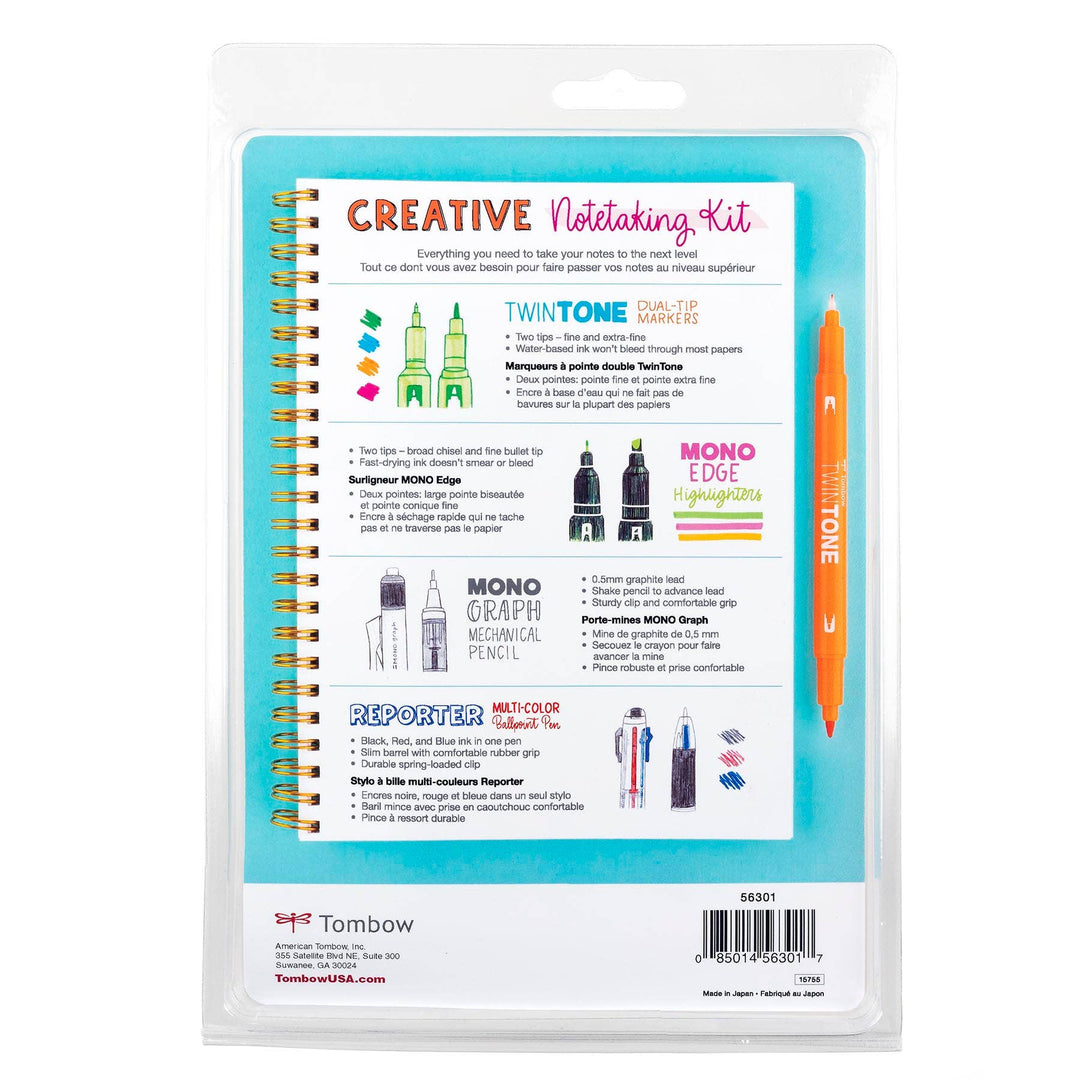 Tombow paper Creative Notetaking Kit