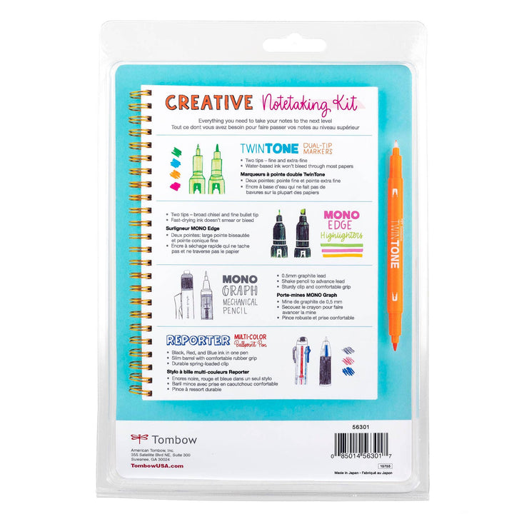 Tombow paper Creative Notetaking Kit