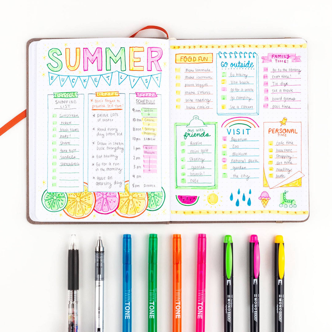 Tombow paper Creative Notetaking Kit