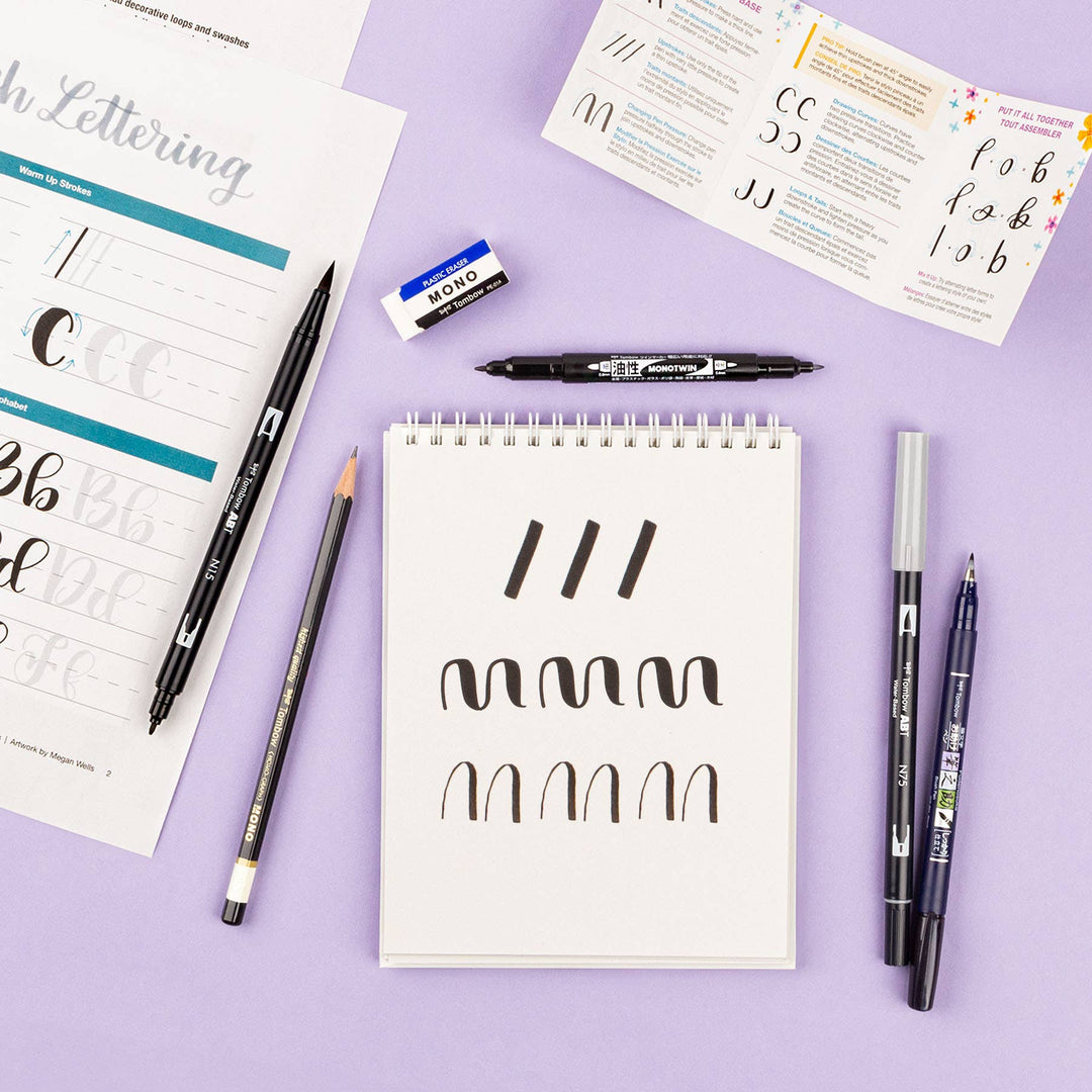 Tombow paper Lettering Basics Set