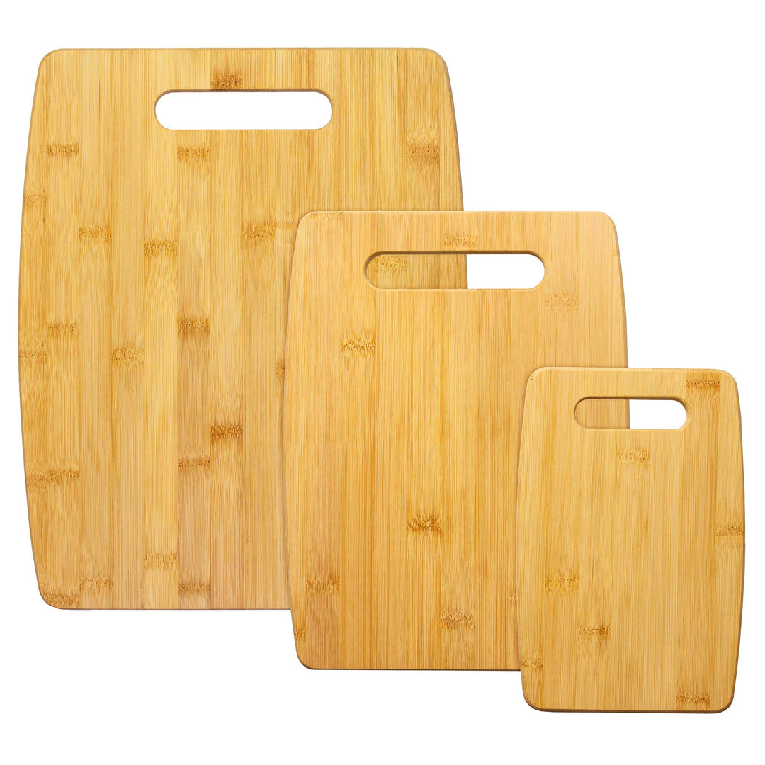Totally Bamboo Home 3-Piece Bamboo Cutting Board Set